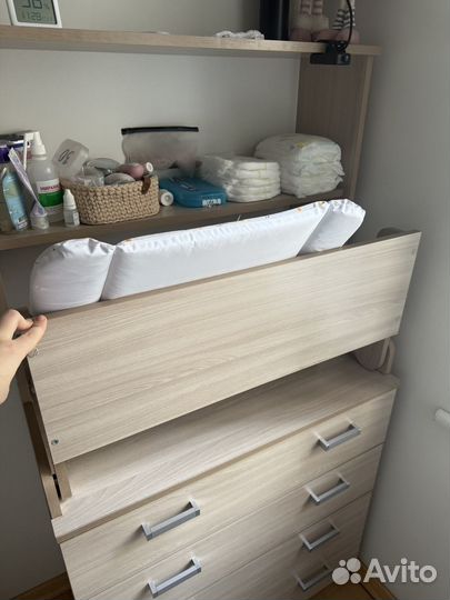 Пеленальный комод со столиком