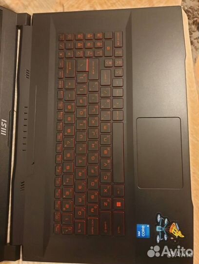 Ноутбук msi GF76 katana