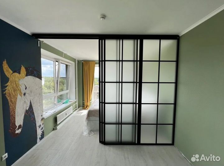 Раздвижная перегородка с фабрики