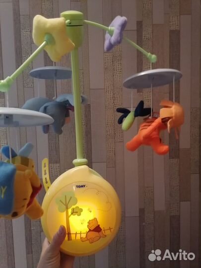 Мобиль музыкальный с подсветкой