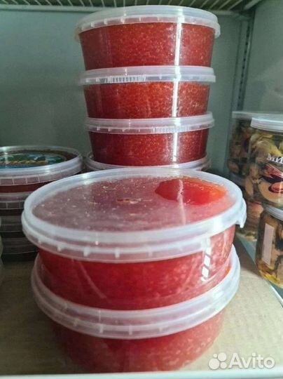 Икра форели красная