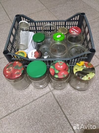 Банки стеклянные