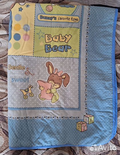 Одеяло детское на овчине, 110*140