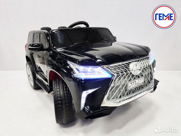 Детский электромобиль lexus LX-570, чёрный