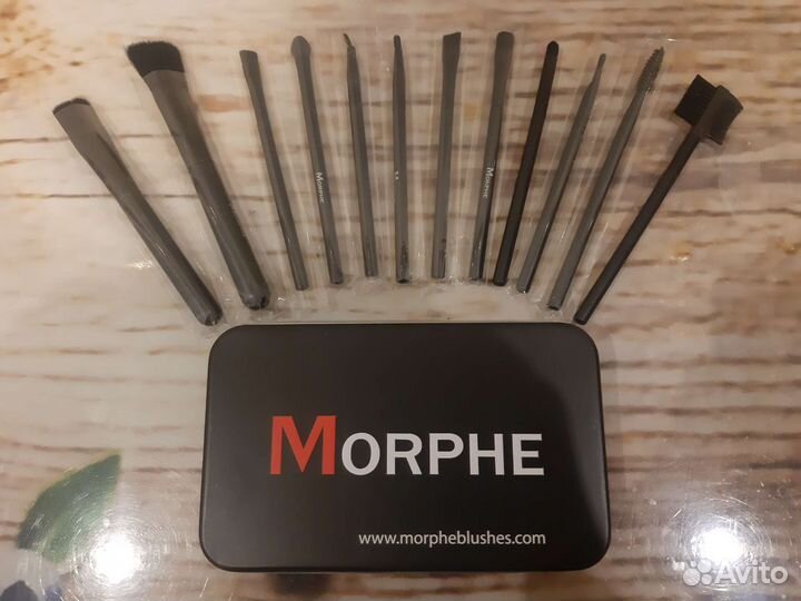 Наборы кистей для макияжа, повязки-бант (новые)