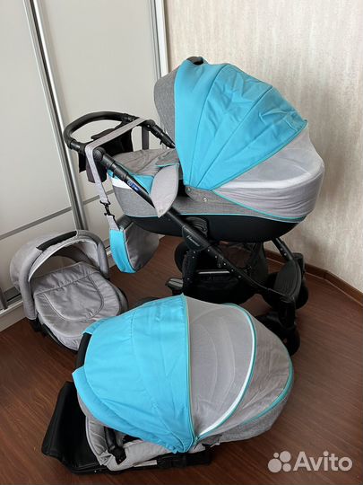 Коляска adamex 3 в 1