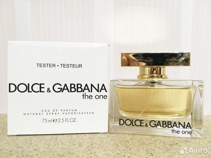 Тестеры Дольче Габанна The One разные