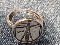 Кольцо Витрувианский человек