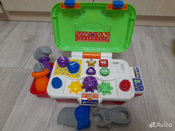 Чемоданчик говорящие инструменты, сортеры, пианино