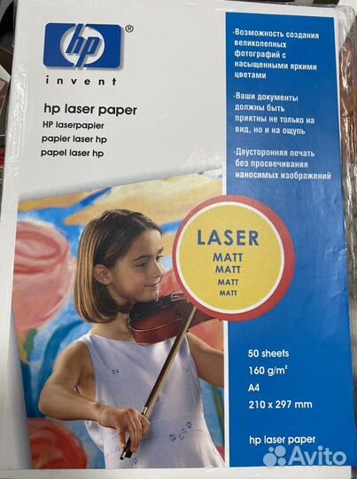Фотобумага hp
