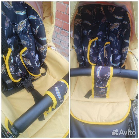 Коляска 2 в 1 бу