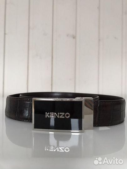 Ремень женский кожаный kenzo. Оригинал