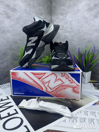 Кроссовки new balance 9060 lux высокие зимние