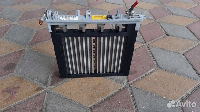 Радиатор печки электрический на mercedes w211