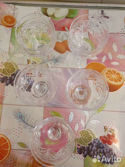 Хрустальные бокалы СССР, ГДР