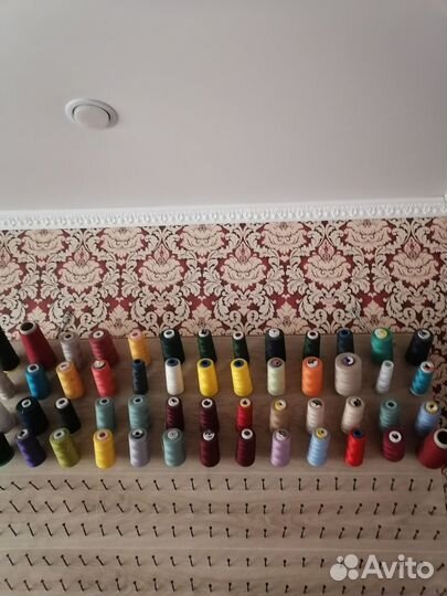 Нитки швейные