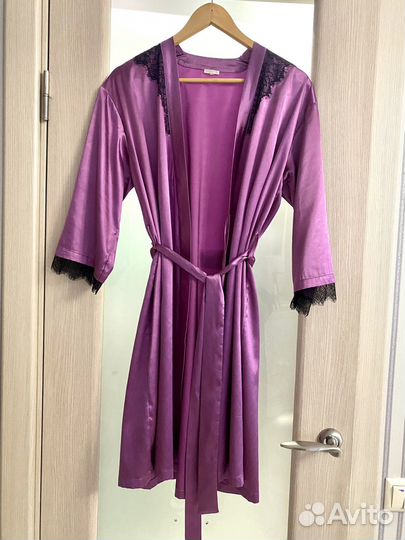 Домашняя одежда халат тапочки