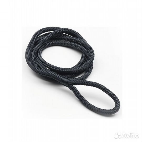 Веревка для кранца с огонами d10 мм, L2 м,черный