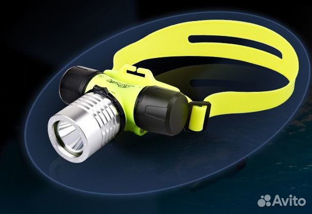 Подводный налобный фонарь cree 3W HT-101