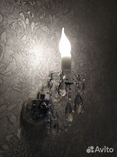 Хрустальное бра Омнилюкс OML-89401-01