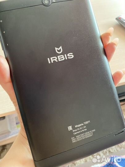 Планшет irbis tz871
