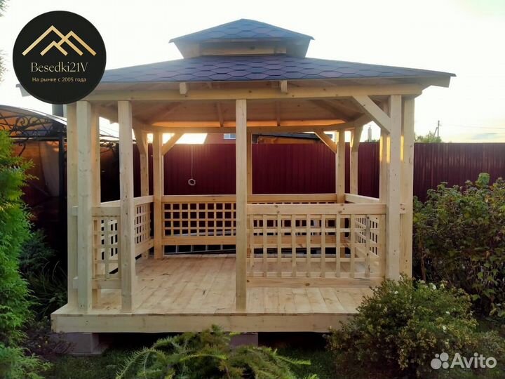 Беседка на дачу