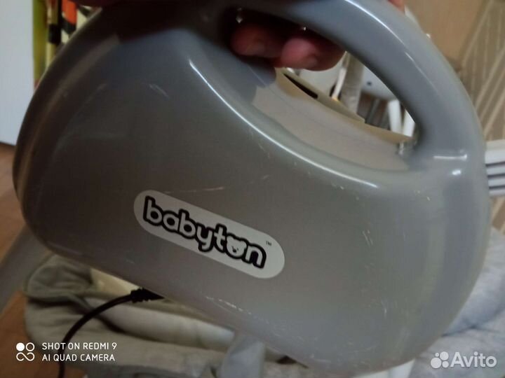 Детские качели шезлонг babyton 2 в 1