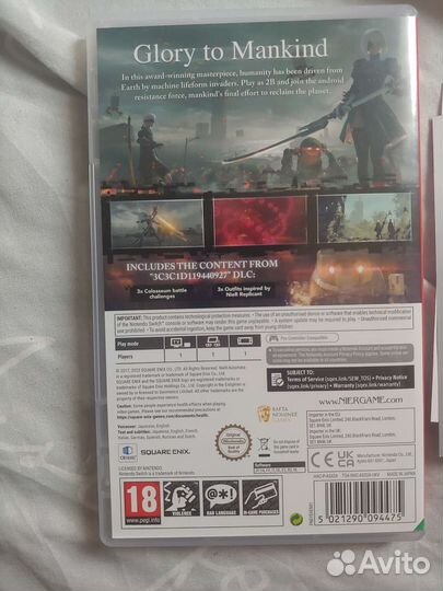 Nier automata nintendo switch