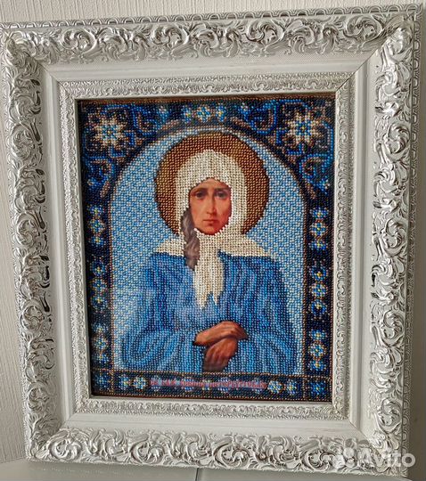 Икона из бисера