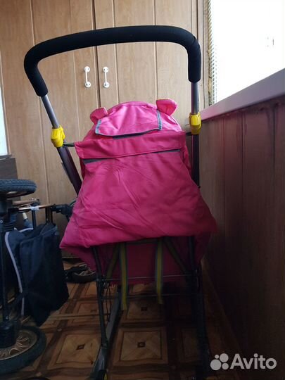 Продам санки детские на колесиках