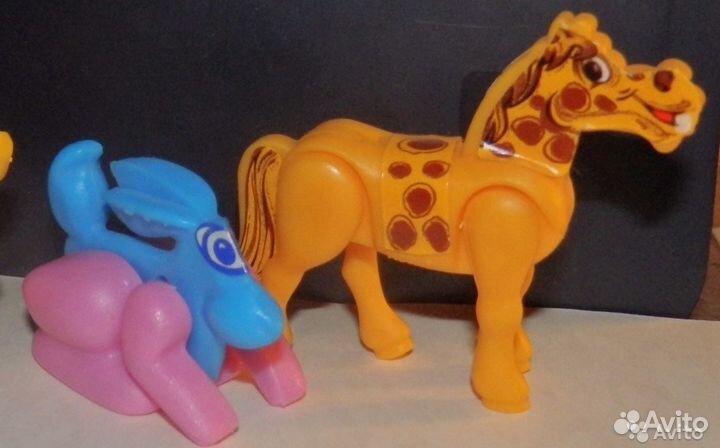 Игрушки сборные киндер сюрприз 1993 - 1996 гг