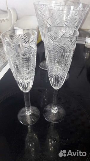 Хрусталь стекло, посуда времен СССР