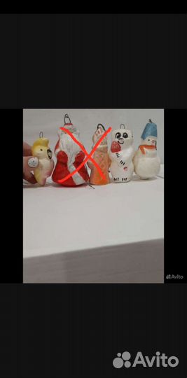 Новогодние игрушки СССР