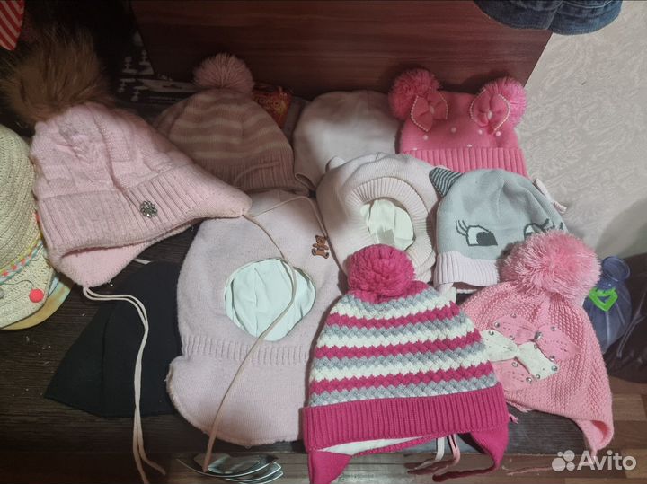 Детские шапки пакетом