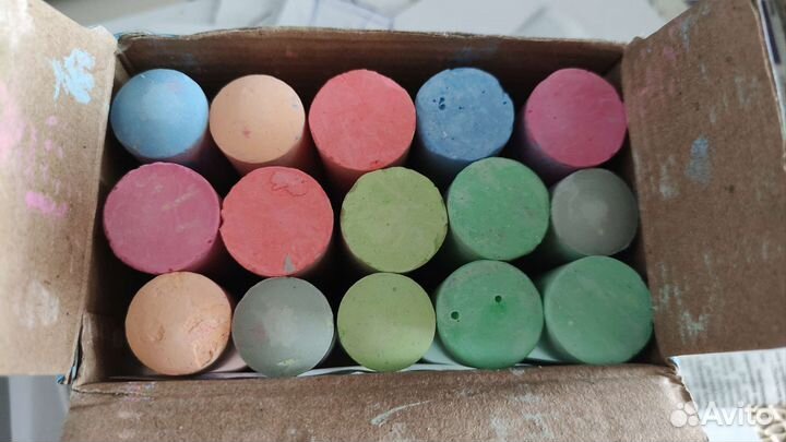 Мелки огромные набор для детского творчества