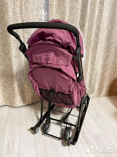 Детские санки коляска с колесами новые