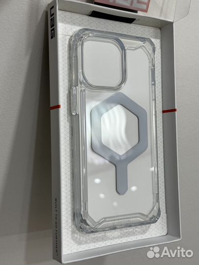 Magsafe Uag Plyo iPhone 15 Pro MAX, Ice/White