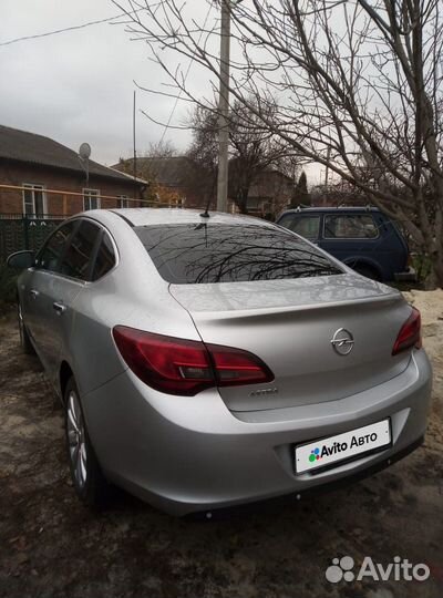 Opel Astra 1.6 AT, 2012, 154 000 км