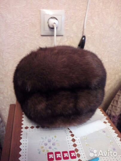 Шапка норковая