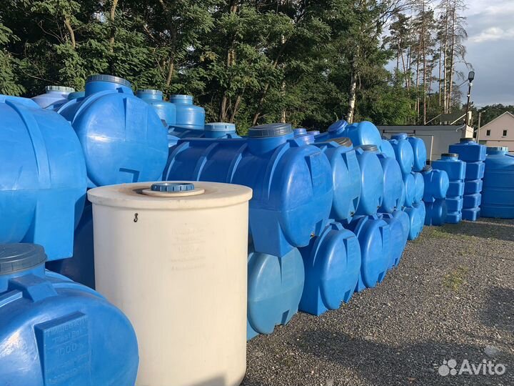 Емкость пластиковые, Баки для воды Еврокуб