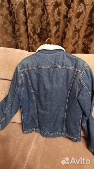 Куртка мужская джинсовая шерпа Levis