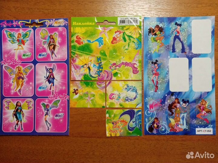 Наклейки Винкс