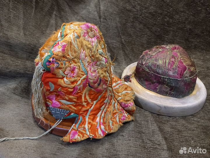 Старинные китайские головные уборы.Тибет. Мяо19век