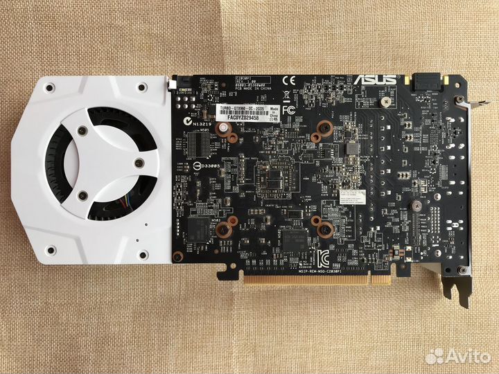 Видеокарта asus GTX 960 Turbo 2Gb