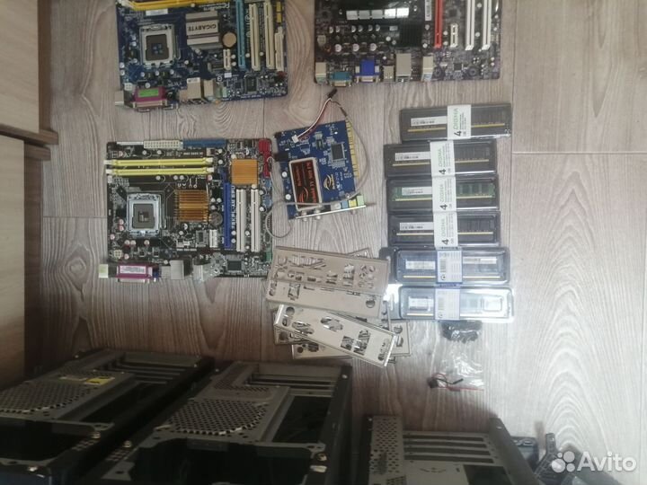 Комплектующие для пк б/у