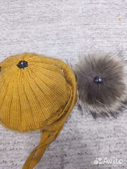 Шапка детская зимняя