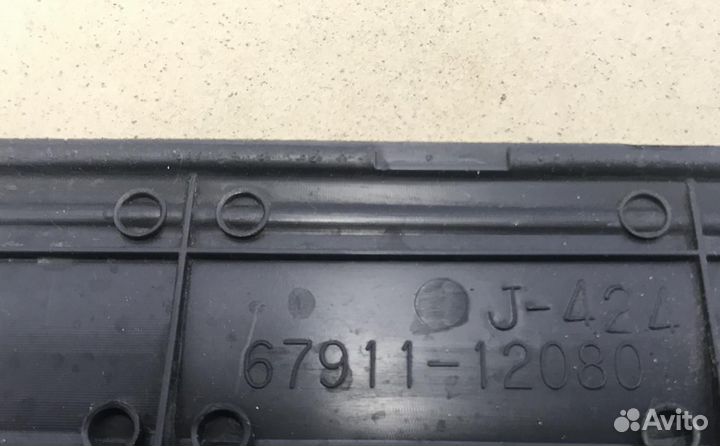 Накладка порога (внутренняя) Corolla E15 2006-2013