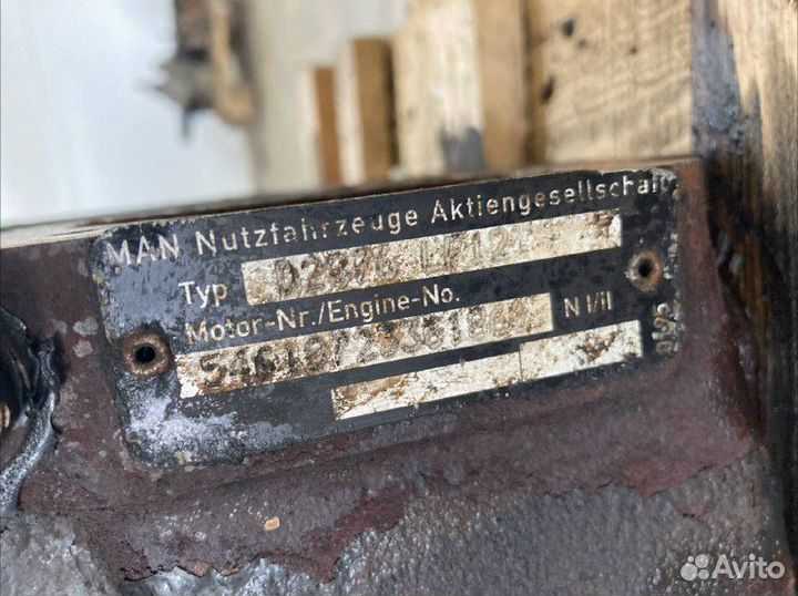 Блок цилиндров MAN TGA