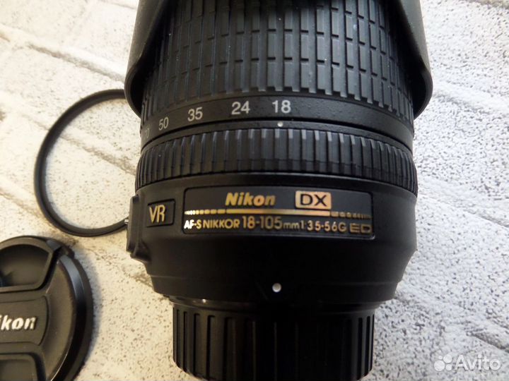 Объектив nikon 18 105mm