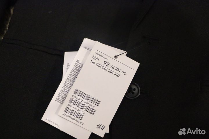 Новые пиджаки H&M для мальчика